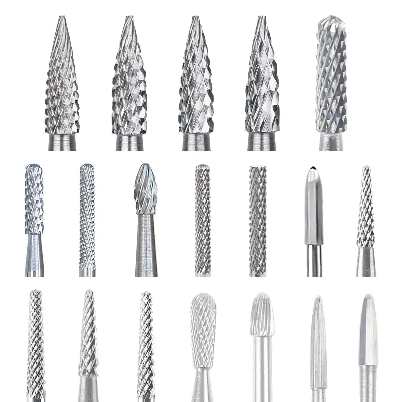 BITS Tungsten Carbide Nail Drift Bits Milling Metter Cutter For Manucure Pedicure Nails Tools Art Tools Equipment ACCESSOIRES