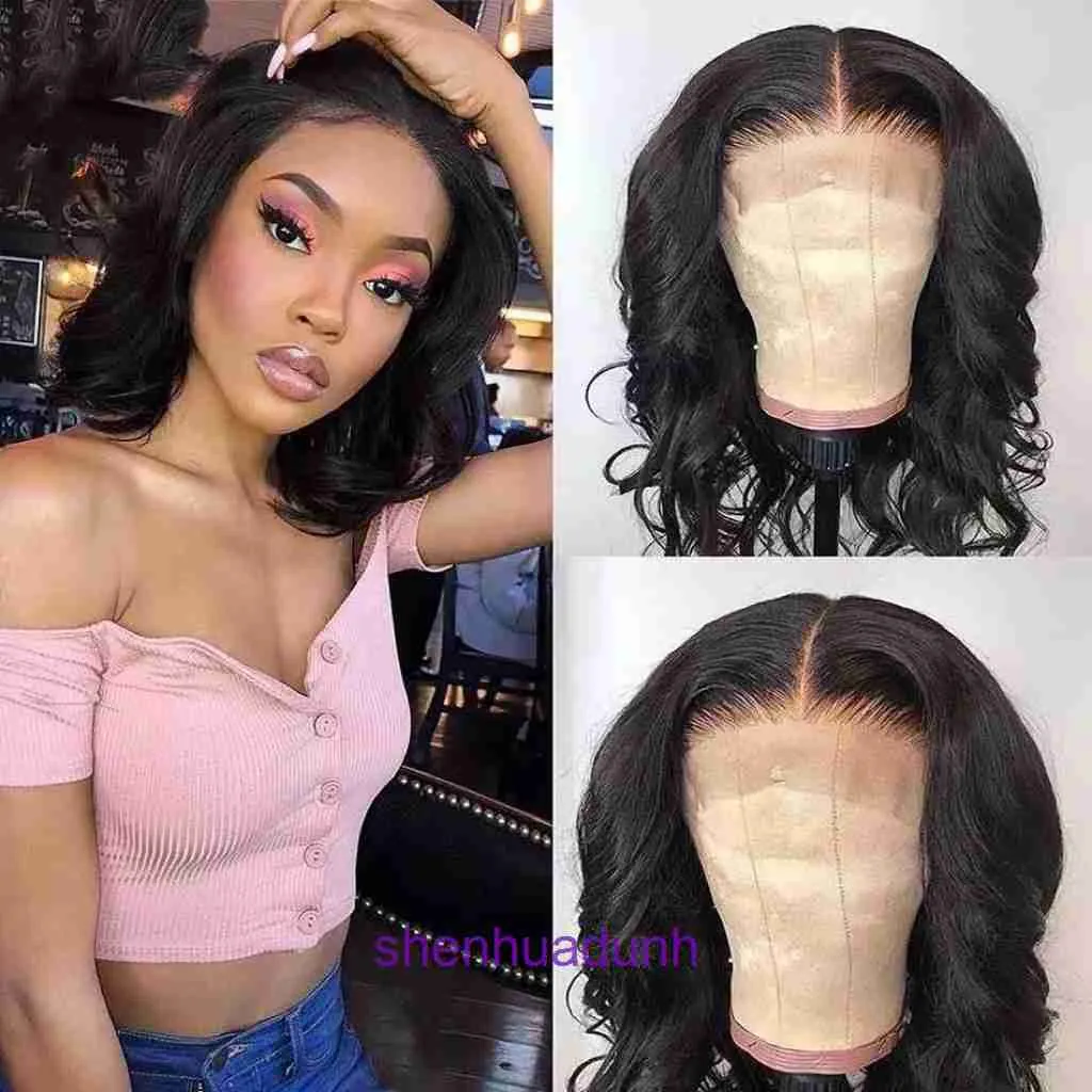 Wholesale all wigs for women outlet New wig womens short hair medium split curly micro long high temperature silk chemical fiber cover