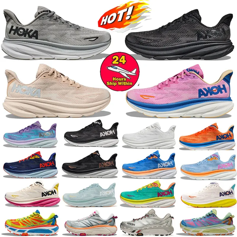 Hokaes Clifton 9 Casual Bondi 2 Cliftons skor sport Harbor Mist Black White Carbon X 2 Free People Designer Athletic Bondis 8 Mens Women S S S S s