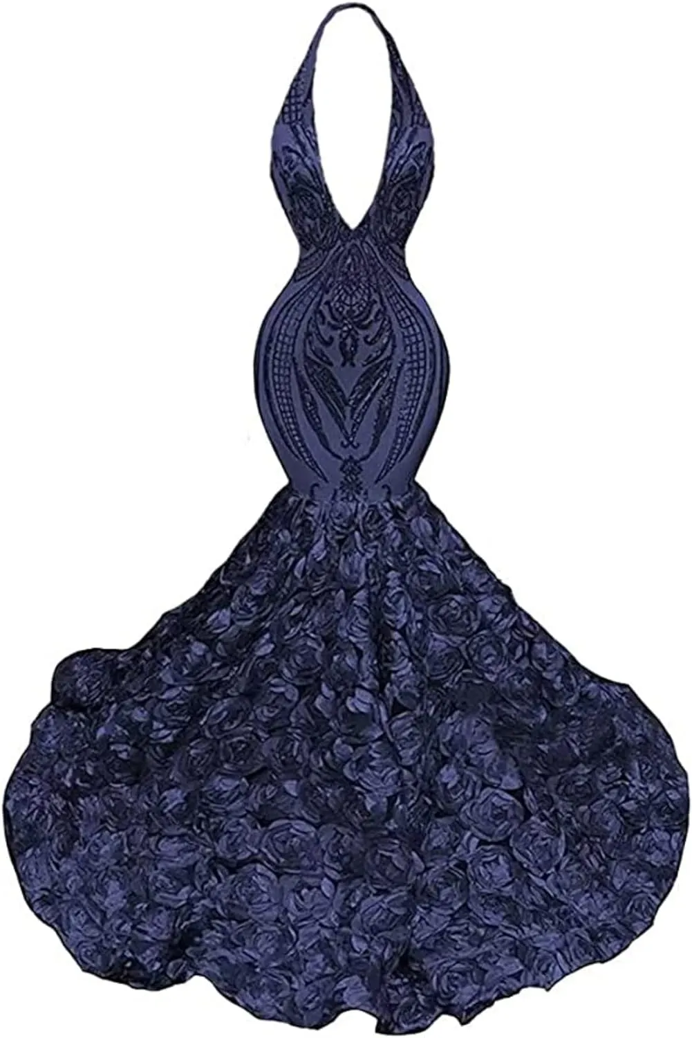 Spaghetti Straps Royal Blue Trumpet Mermaid Backless Prom Dress Spaghetti Straps Royal Blue Trumpet Mermaid Backless Prom Dress