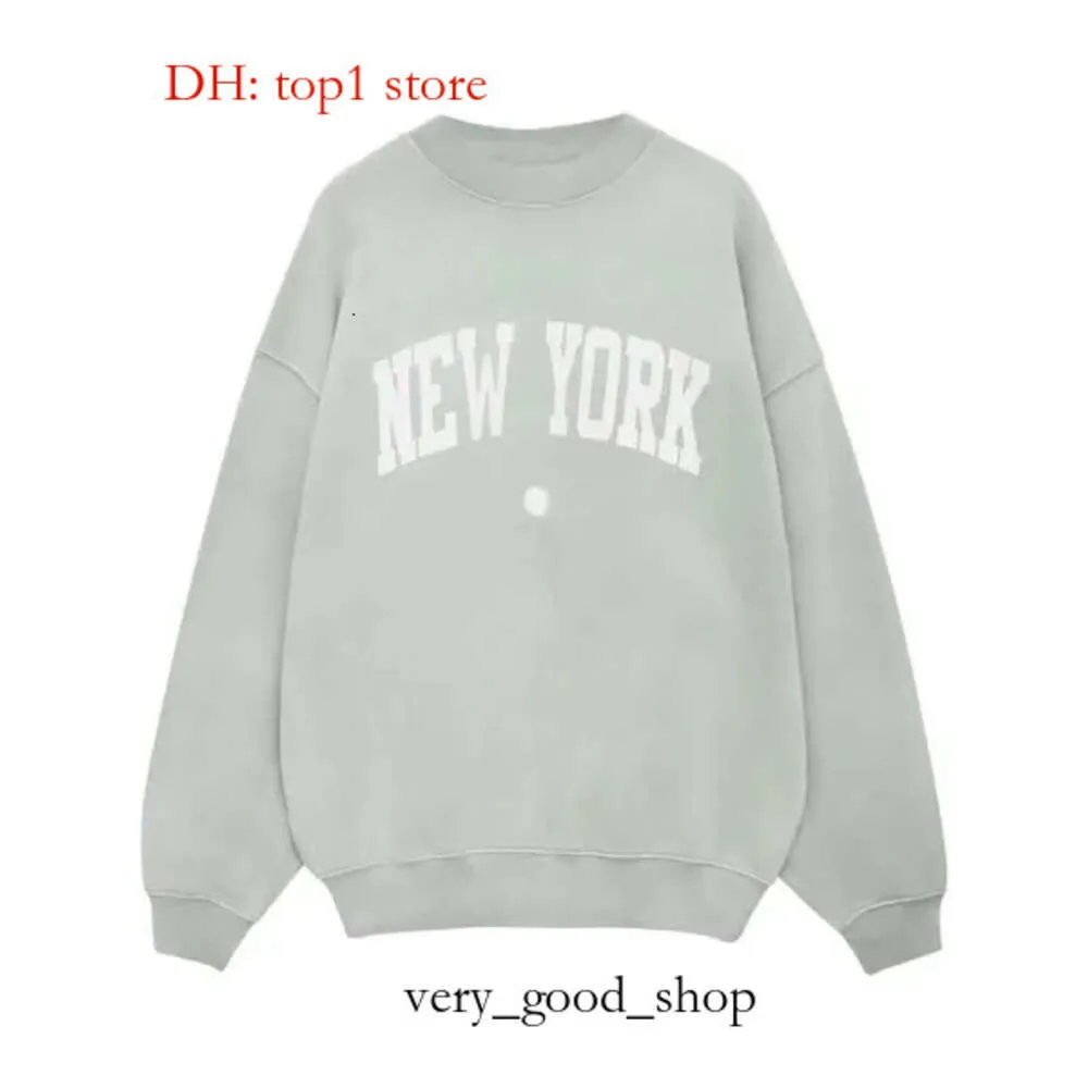 23ss Fashion Designer Sweatshirt Hoodie Cotton Classic Style Hot Letter Hand Embroidered Round Neck Green Women Loose Pullover Sweater Hoodies Trend Tops 5938