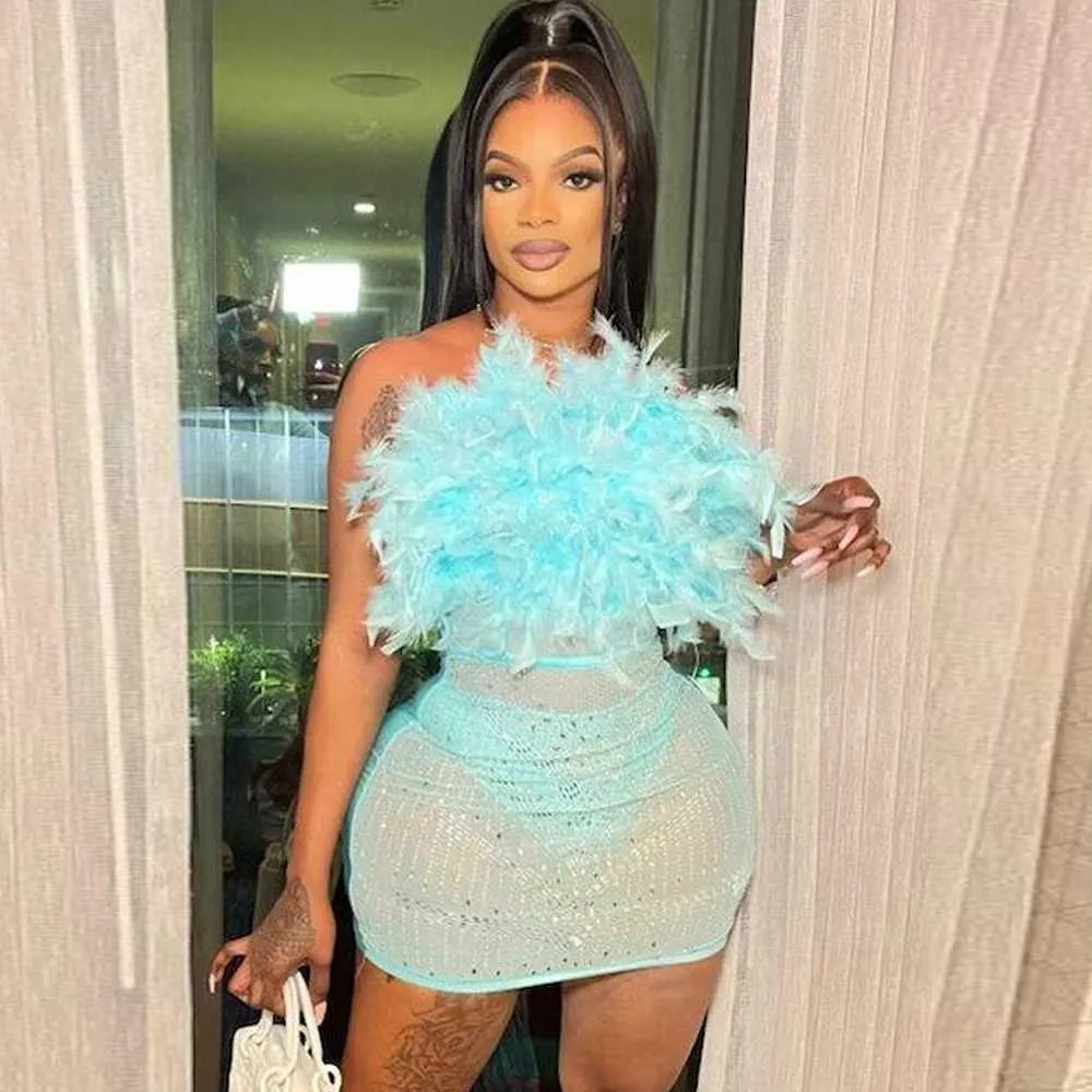 knee length dresses for ladies Tie Straps Light Blue Sheer Corset Tiered Short Homecoming Dress –  FancyVestido