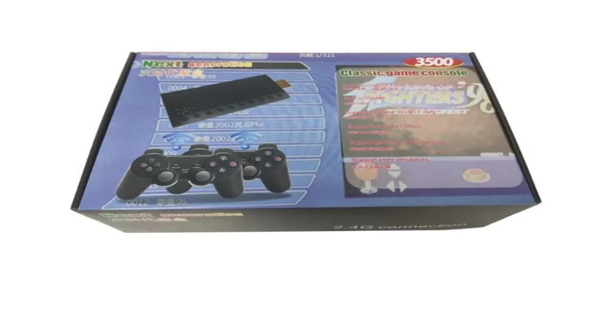 2020 3500 Buildin Super Games Next Generation Classic Game Console med 2 Handle HD TV Output 24g av DHL4862635