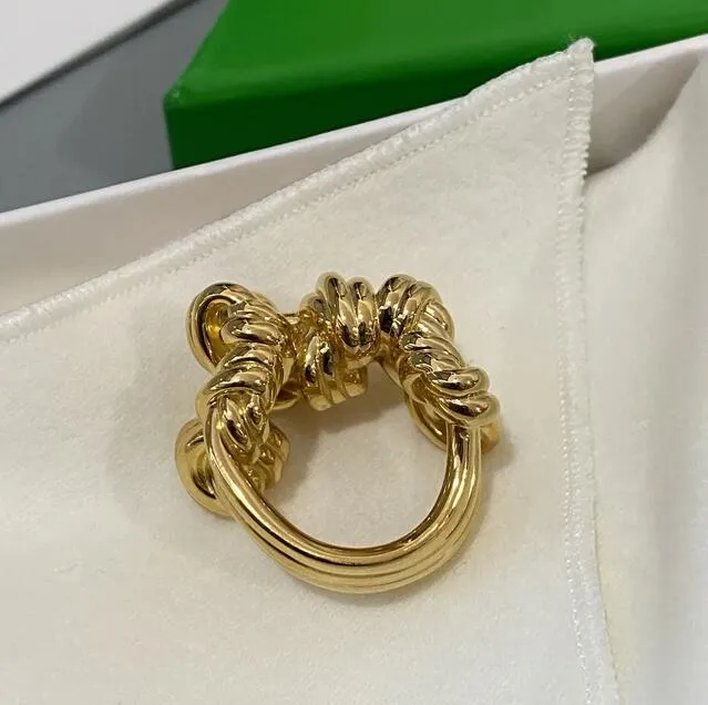 Designer Twist Ring Accessori per le donne alla moda lussuosa di moda lussuosa