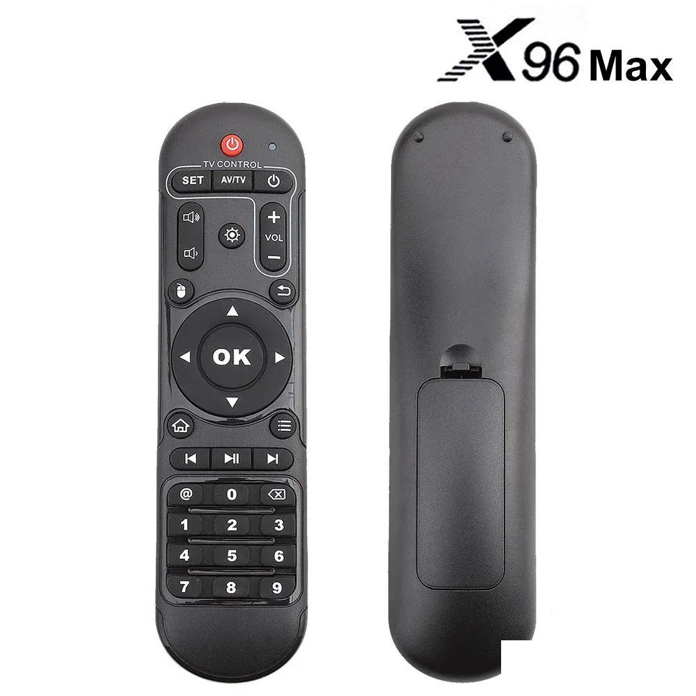 PC Remote Controls Genuine X96Max Control for X92 X96Air Aidroid TV Box IR Controller X96 MAX X98 Pro Set Top Media Player Drop Delive OTN1U