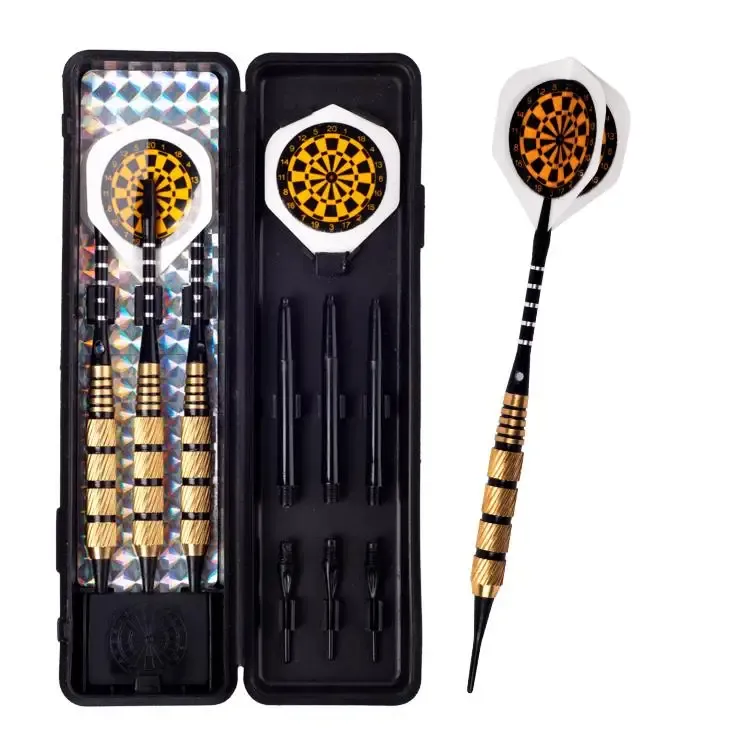 Darts 3 PC/conjunto de profesionales de 14 o 18 gramos de cobre Tonte suave Toyos Dartos de aluminio Peads de aleación Alu Talls