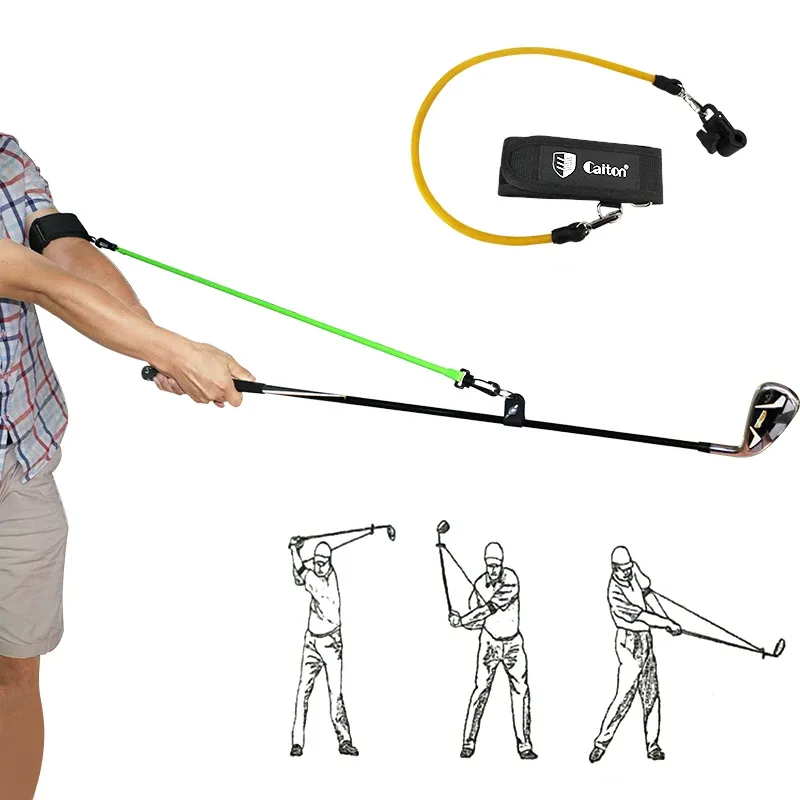 SIDA Golf Swing Swing Strike Strength Tube Tuber Elástico Cape de Golf Club de golf Accesorios Golf Equipmentos Resistencia a las bandas de ayudas