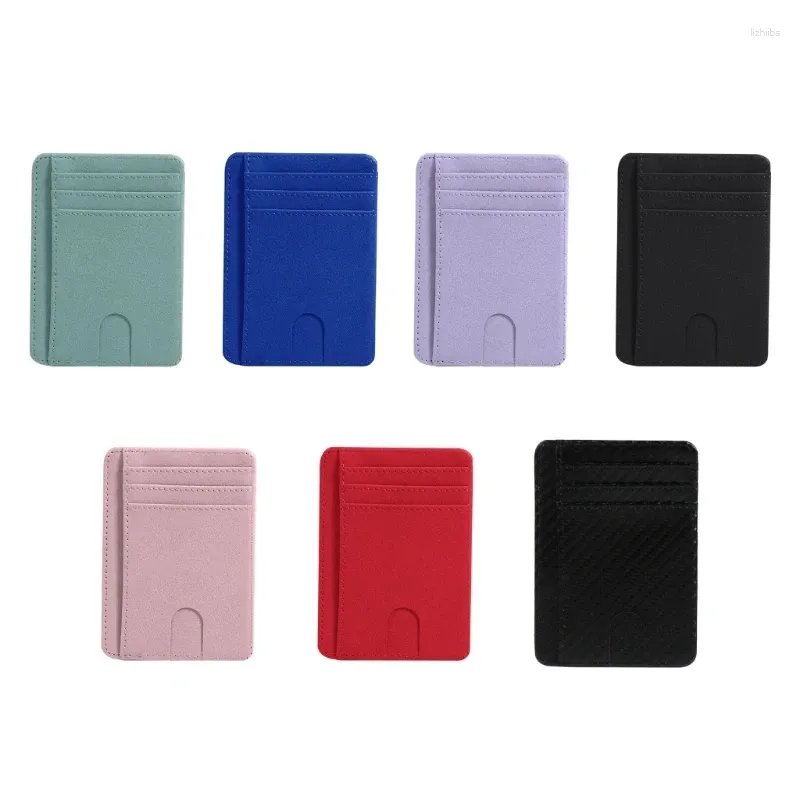 Storage Bags Casual Holder RFID Blocking For Case Men Women PU Leather Wallet Cards Business Purse