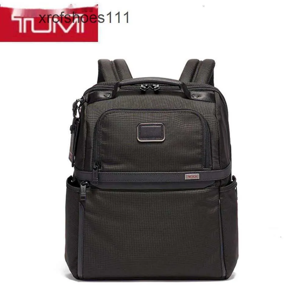 2603177d3 Back 3 Business Herren Tummii Reise -Rucksack -Tasche Tummii Pack Alpha Designer Erweiterbarer Männer ballistischer Nylon Moob