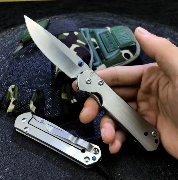 cr！ Chris Reeve Sebenza 21 Small Cr折りたたみナイフNot M390 CNC Milling BM3300 3310キャンプハンティングナイフェスEDC Tools4980891