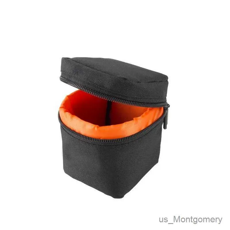 Accessoires de sacs d'appareil photo Portable Camera Lens Sac Protection Pouche compatible avec les fournitures de photographie de l'objectif de la caméra de la hauteur de 11 cm