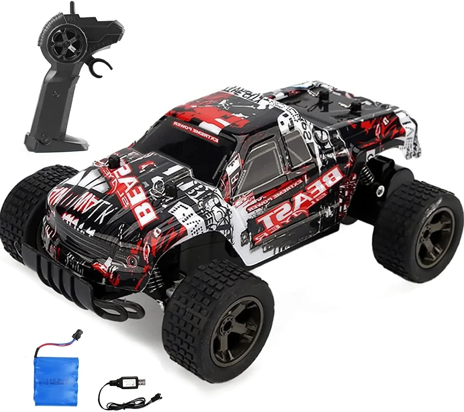 CARS RC CAR REMOTE CONTROL CAR 1:20 4CH 2,4 GHz 20km/h Off Buggy Offroad Control Trucks Boys Toys for Children