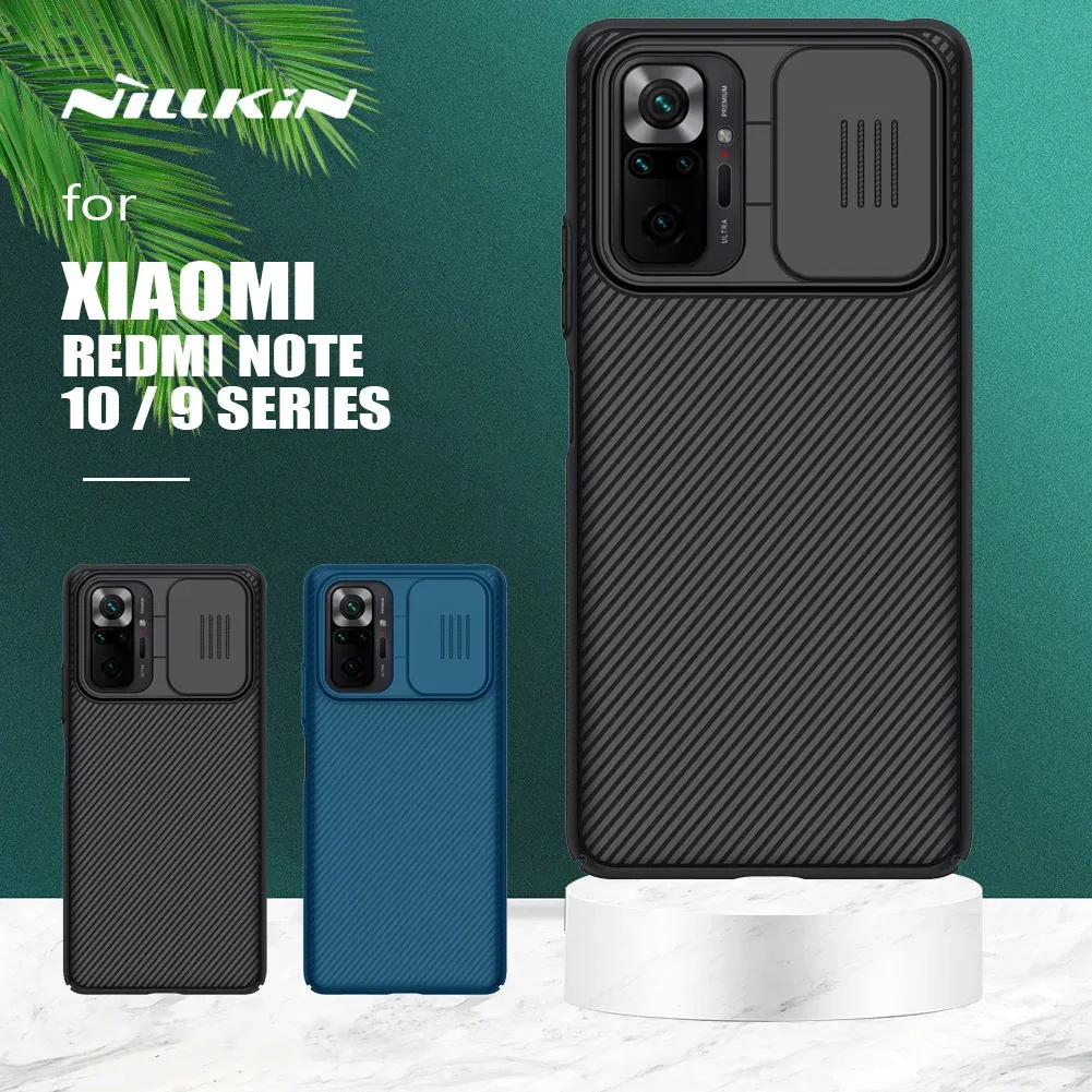 Covers for Xiaomi Redmi Note 10 9S 9 Pro Max Case Nillkin CamShield Case Slide Camera Protect Cover for Redmi Note 10S 10 9 Pro Max 9S