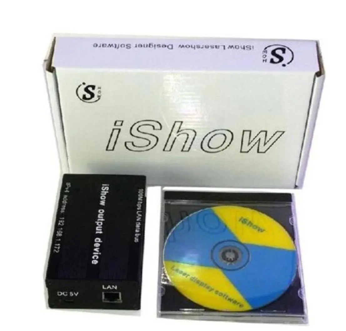 ILDA ISHOW 3 Projetor de luz a laser Soft Ware USB ILDA para DJSTAGEPUBCLUBCONCERT Programas Designer82340986291621