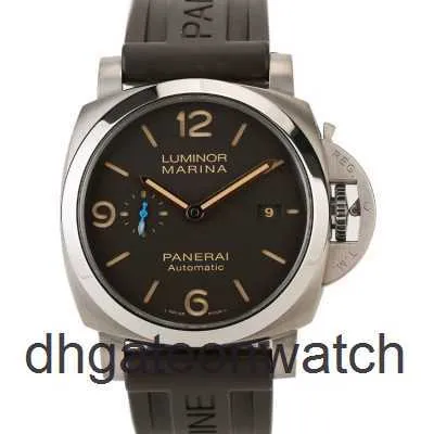 High End Designer Watches for Peneraa Fashion Trendy Series 44mm Automatic Mechanical Mens Watch PAM01351 Original 1: 1 med riktig logotyp och låda