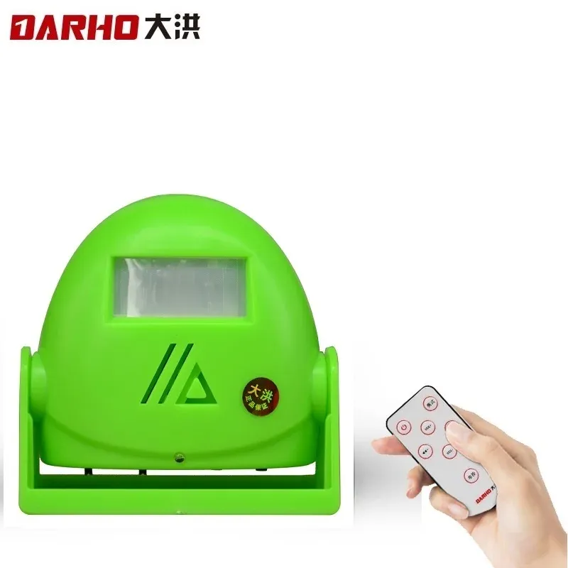 GUASSI DI DARHO BENVENUTO CHIME ALLARME DINGDONG Avviso wireless Guest Porta Bell PIR Sensore di movimento per la protezione della sicurezza della casa