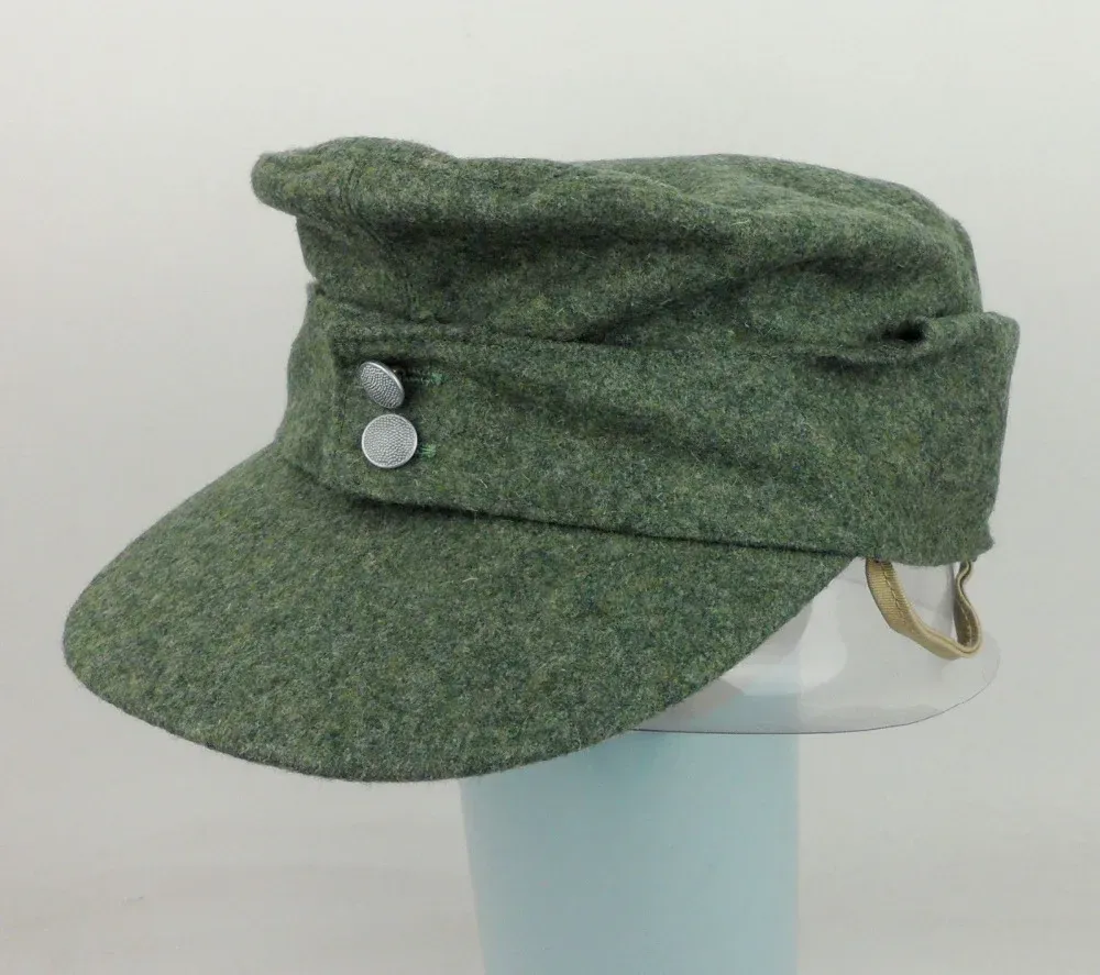 قبعات .. WWII WW2 الجنود الألمان Cap Hat WW2 German M43 Field Cap Cap Military Hat Collection