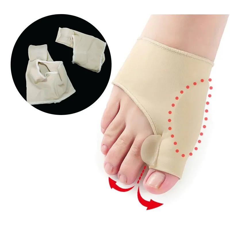 Traitement Toe séparateur Hallux Valgus Bunion Correcteur orthotique Pieds Os Bost Adjuct Correction Pédicure Pink Sclint Lisquener