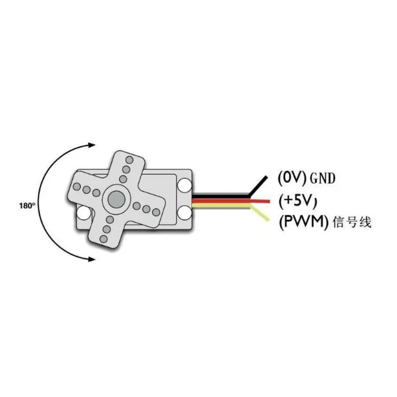 2024 SG90 9G Micro Mini Servos SG90 Servo för RC 250 450 Helicoper Airplane Car Ship Boat Robot MG90SMG90S Servo för robot