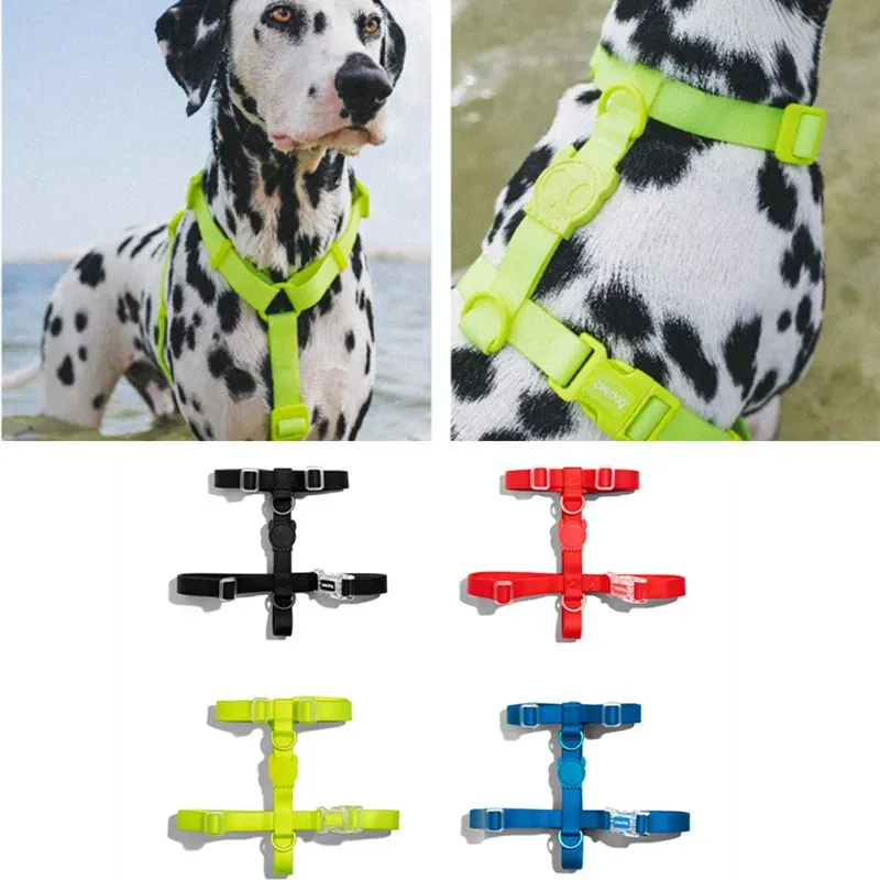 Harnassen Medium en grote honden harnassen Waterdicht H Type Hondenharnas Golden Retriever Labrador Marinois Dog Walking Dog Accessories