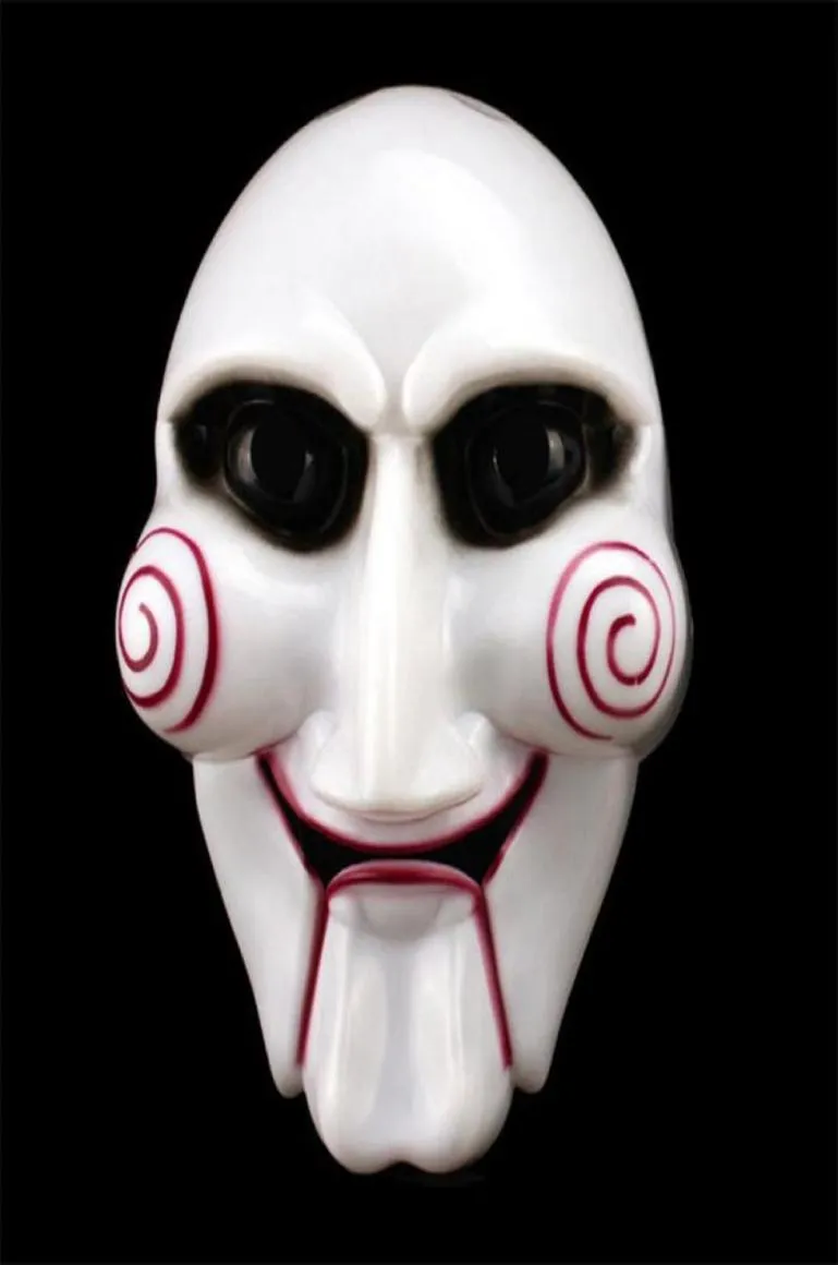 パーティーマスクの到着ハロウィーンのコスプレは、パペットマスクマスクマスクマスク衣装ビリージグソープロップ祭りの雰囲気を見ました7248018