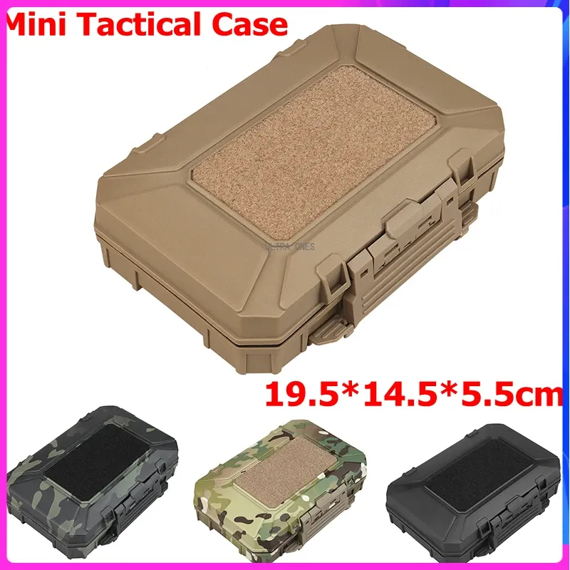 Bolsas La caja de equipos tácticos puede colgar en tácticas chalecos impermeables a impermeabilizar las cajas de herramientas de almacenamiento de engranajes militares
