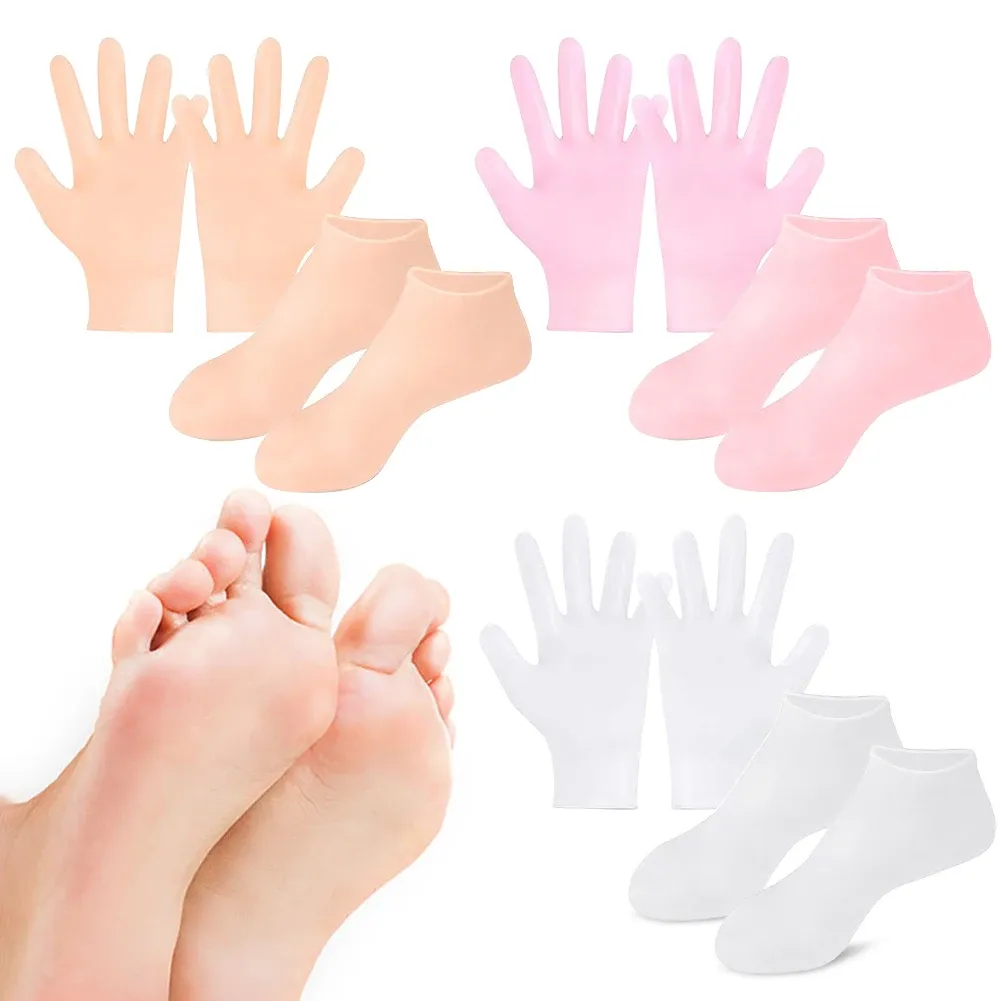 Outils de chaussettes exfolisantes en silicone