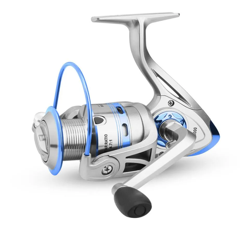 Linnhue Spinning Reel 12BB1 en acier inoxydable 1000 6000 ROCKER METAL ROCKER RORD RORT