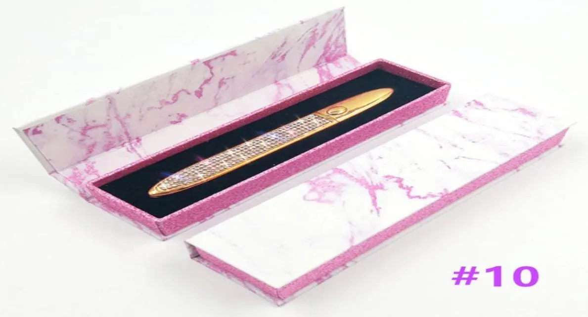 Drop New Design Adhesive Eyeliner Box SelfAdhesive Eyelash Eyeliners Packaging Box Marble Money Packing Box2563789