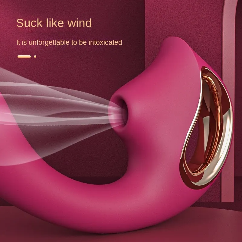 Vibratorer Kvinnlig Masturbator-sug och tappar dubbla starka vibrationspinnar, par sexprodukter G-Spot Stick Dildo Sex Toys Vibrator Vibrators