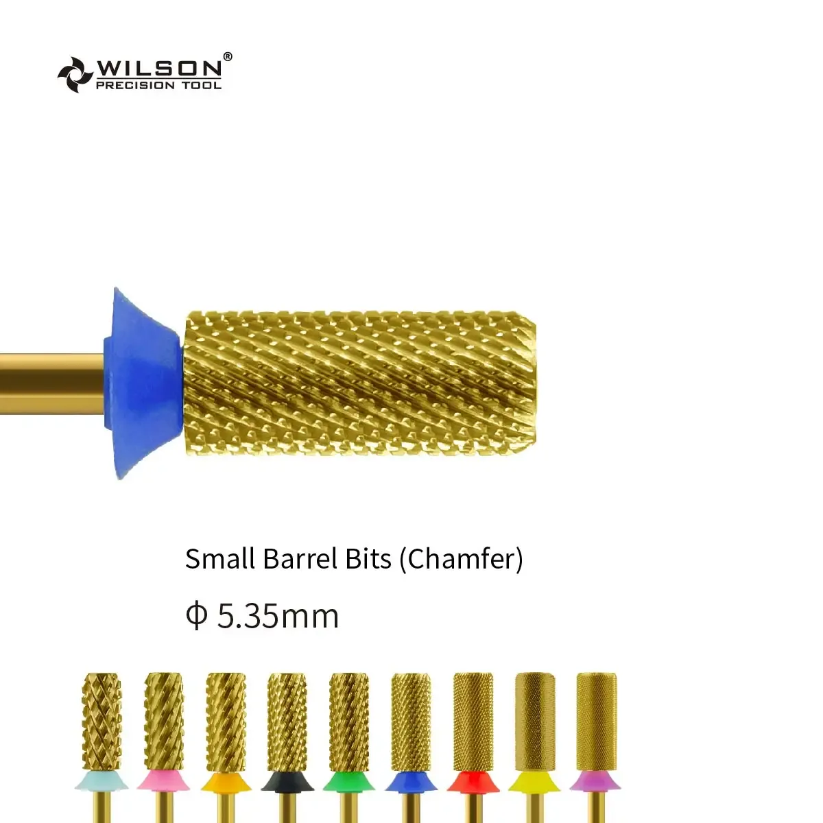 Bits WILSON Small Barrel Bits ChamferNail drill bits Remove gel carbide Manicure tool nails accessories Hot sale Free shipping