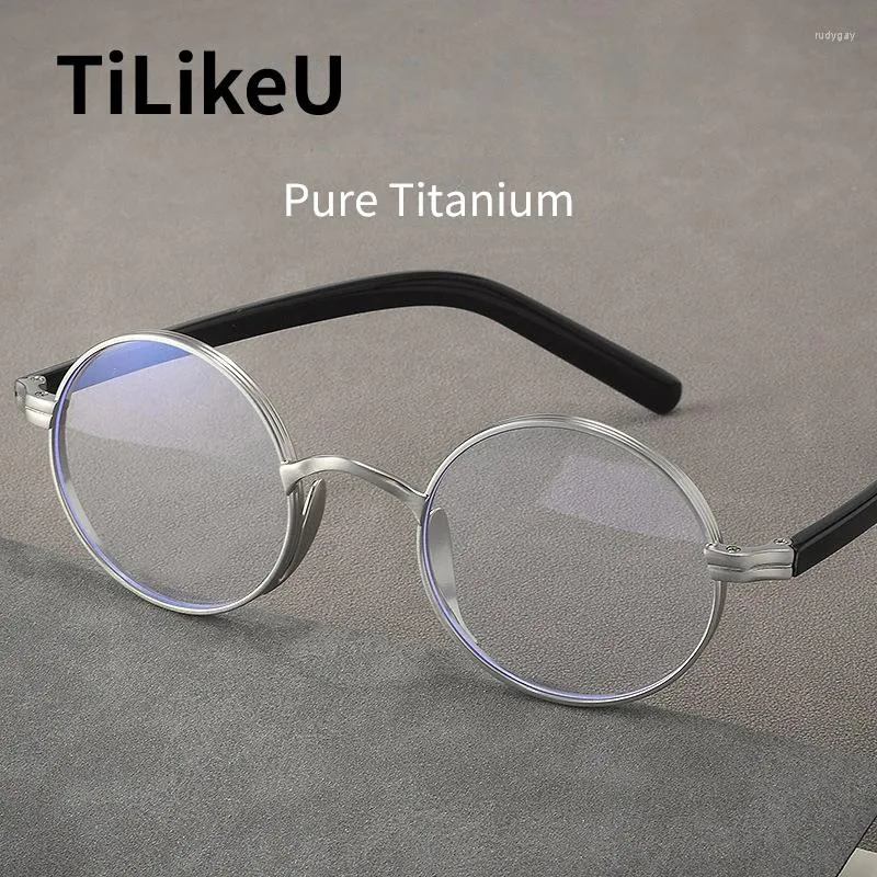 Lunettes de soleil Frames des lunettes de titane pur japonai