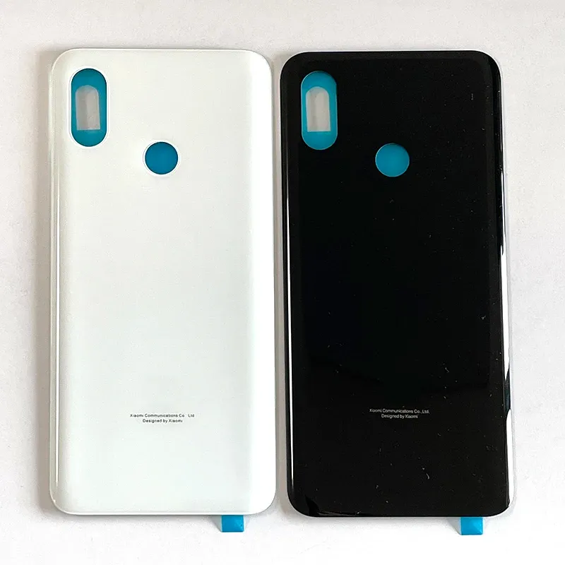 Xiaomi Mi 8 Pil Kapak Geri Kılıfı için Çerçeveler Sınıf AAA 6.21 "Xiaomi 8 MI8 MI8 M1803E1A Muhafaza Adhive Replasman