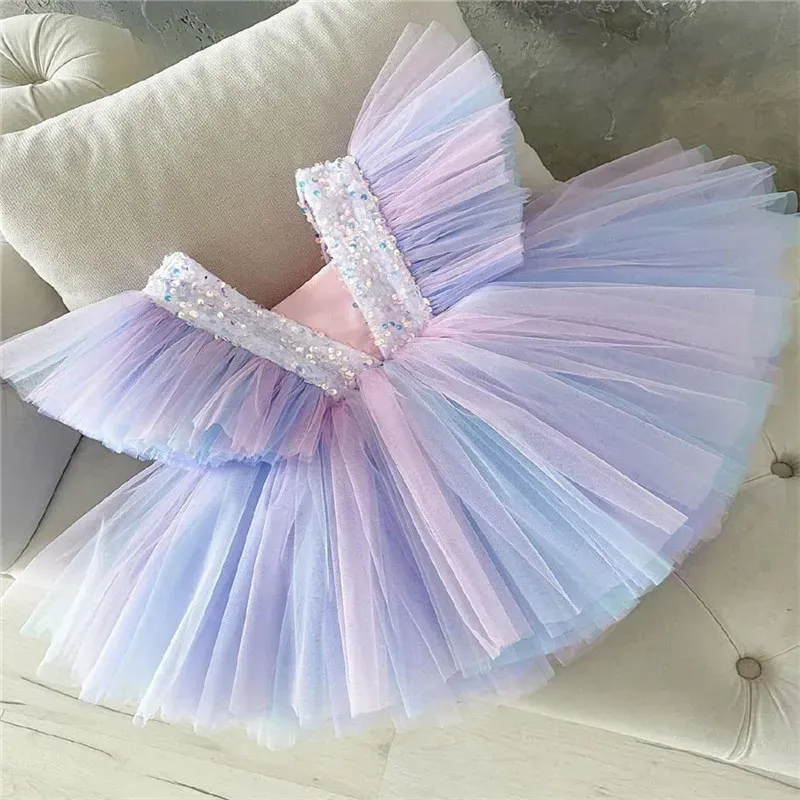 Set Summer Pretty Girls Dress Birthday Party Princess Dress Lace Formal Dress Kids Ball Gown Elegant Dress Casual Dress Size 38T A2