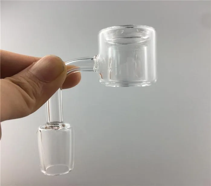 Popular Set of Thermal Quartz Banger Nail with double bucket10mm14mm18mm male female Degree90 45 Quartz Nail2683006