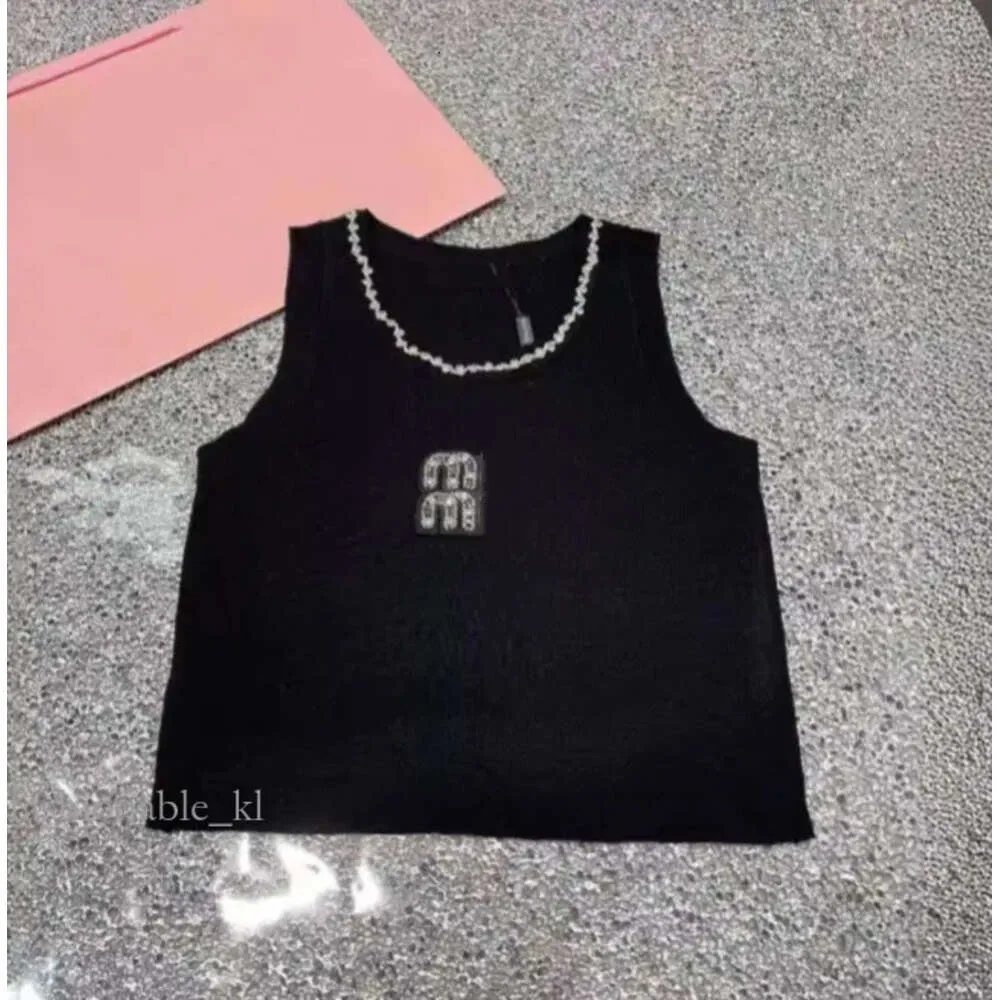 Dames kleding t shirt ontwerper vrouwen sexy halter tops feest crop top geborduurde tanktop lente backless shirt miui tas 542