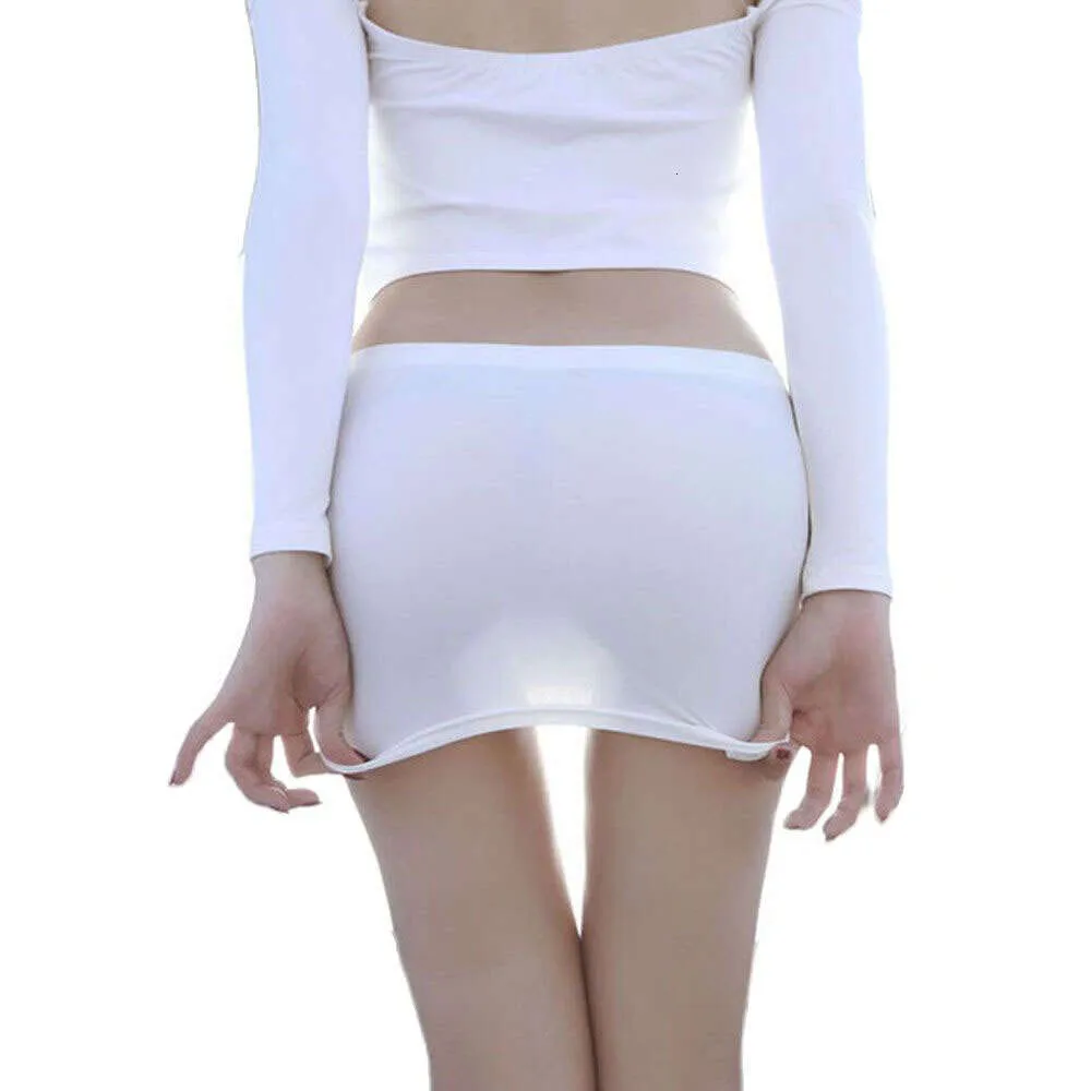 Mini jupe basse taille femmes jupes transparentes skrit crayon serré jupe féminin