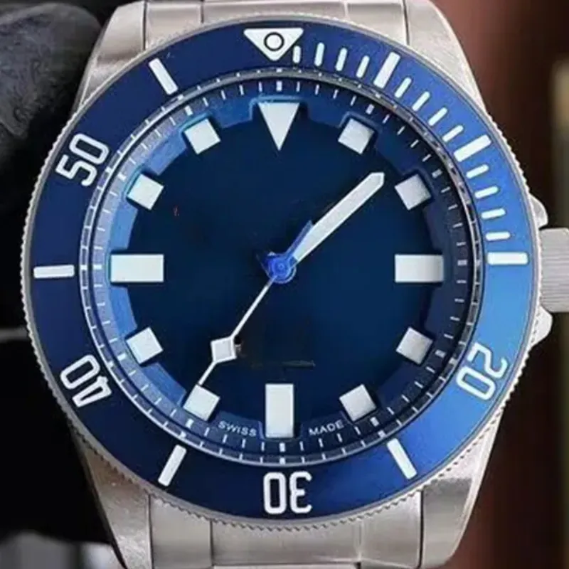 AAA черные циферблаты мужские наручные часы Высококачественные браслеты из нержавеющей стали.