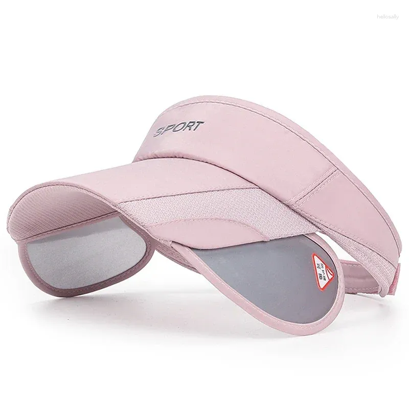 Berets 2024 Sun Visor Hat Summer Ladies Cycling Sunshade Outdoor Sports Cap z chowanymi podmiotami bocznymi dla młodych dziewcząt kobiety