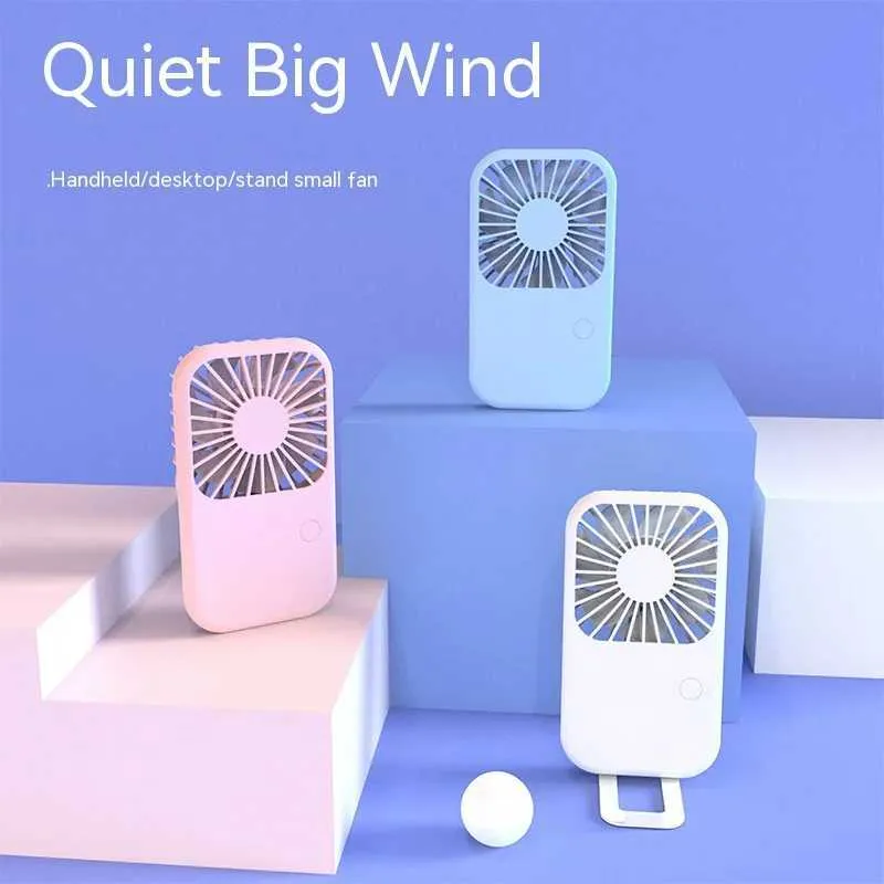 Andere apparaten USB Mini -ventilator Portable Pocket Fan Air Cooler Handheld Desktop Oplaadbare verticale ventilator met drie verstelbare windsnelheden J240423