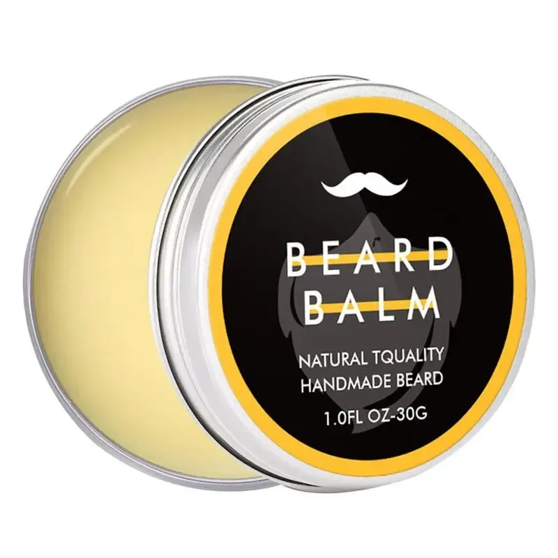 Shampooconditionneur de barbe revitalisant cheveux Moustache Réparation de réparation Crème Crème Barbe Groisée et moustache biologique cire de barbe crème à l'huile essentielle de barbe cire de barbe