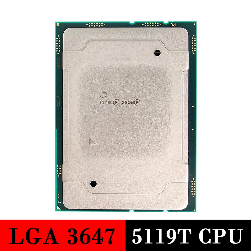 Gebruikte serverprocessor Intel Xeon Gold 5119T CPU LGA 3647 CPU5119T LGA3647