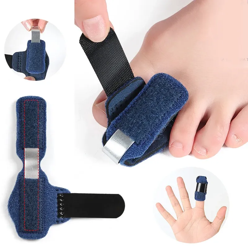 Behandling 1st Pedicure Splint Toe Finger Rättare för Bent Claw Crooked Toe Corrector Alignment Protector Foot Care Correction Tools