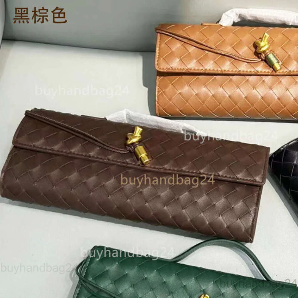 Purse Lock Bottegs Bag Lady Bags Venets Woven Stick 2023 New Hardware Long Buckle Handle Cross Fashion Single Clutch Andiamo Shoulder Women Baguette 1 5sc8 8YZL