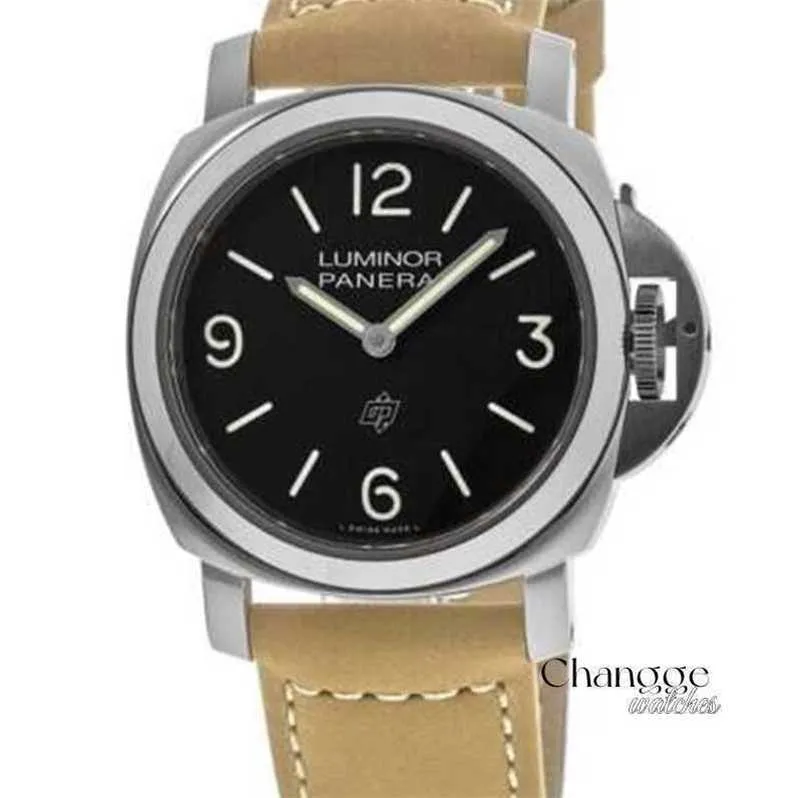 Luxury Mens Watches Designer Watch Automatic Mécanique en acier inoxydable Penerei Lumiinor 44 PAM01086 WL UXNQ