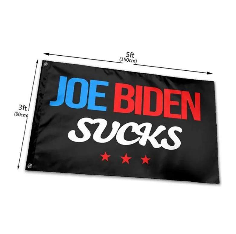 Joe Biden chupa la bandera Garden Decoración Americana Hogar 3x5 pies 100d Poner de impresión de poliéster Fast 5054988