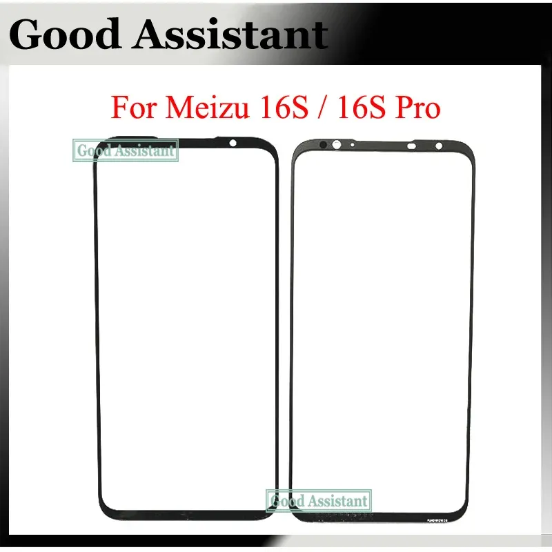 Filtres Haute qualité pour Meizu 16S 16S Pro Front Front Lens Lens Digitizer Topn Screen Glass Lens Panneau 16 S M971H M971Q M973Q M1973