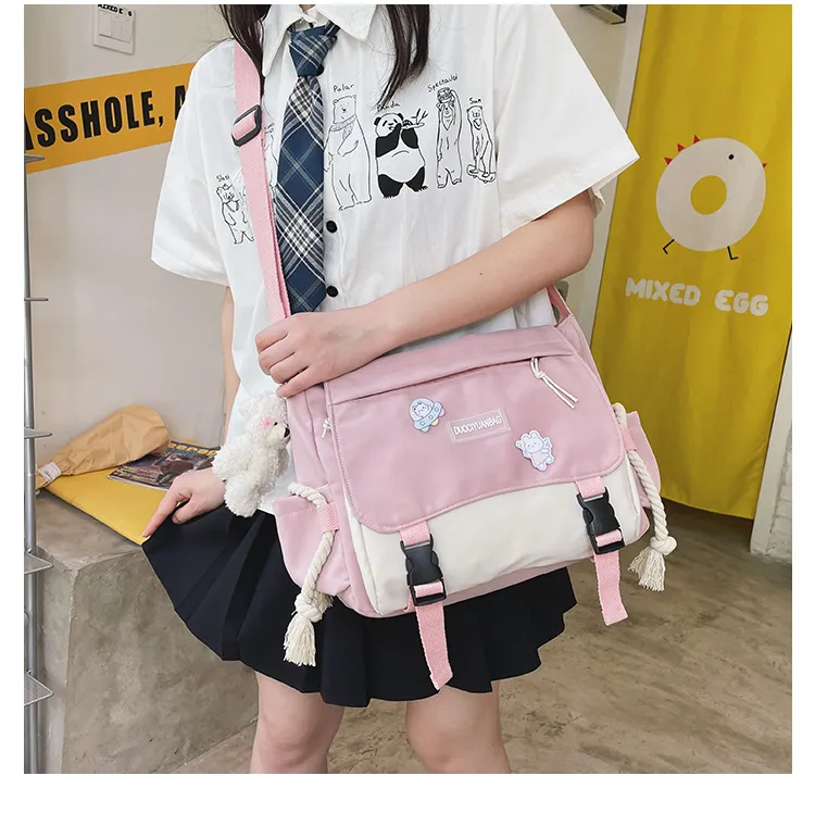 Korean Ulzzang's Sense bag side bag - Ancient Style Korean Ulzzang's Sense bag side bag - Ancient Style