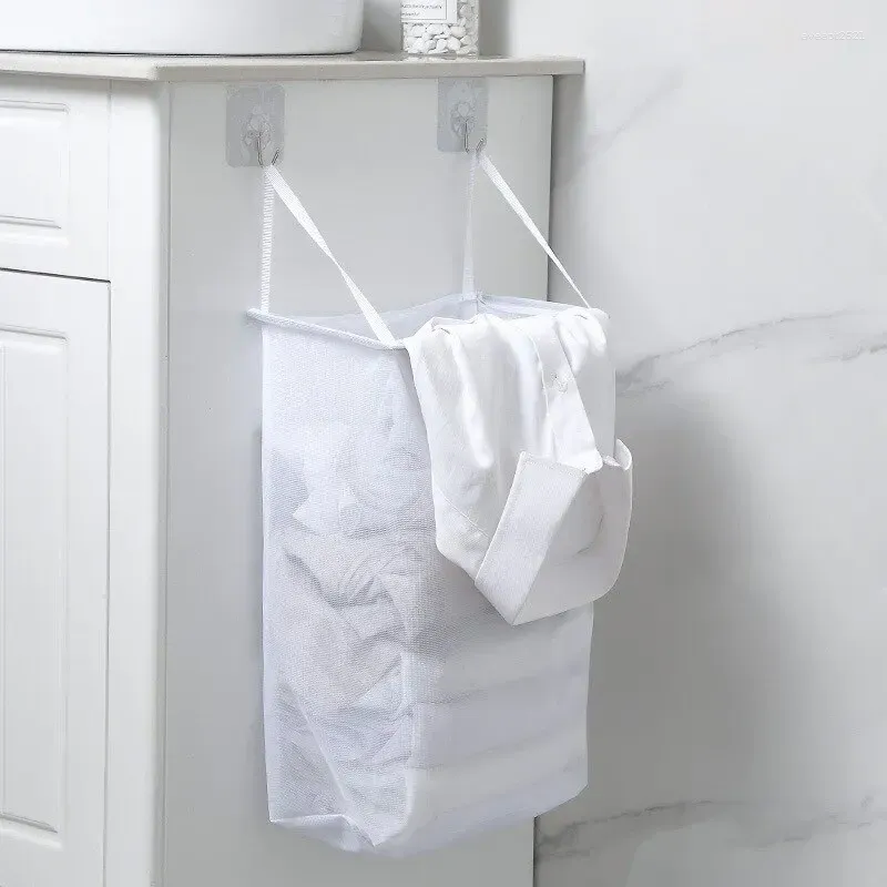Torby pralni zamontowane na ścianie brudne ubrania domowe koszyk bez wykładania i wklejania magazynu łazienki do przechowywania