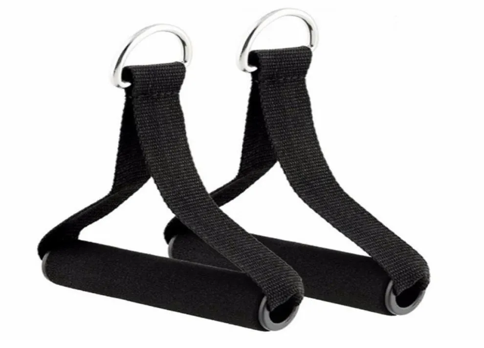 Yoga -strepen 1 paar PU Rope Grip Fitness Accessoires Oefening Band Handvat Ray voor Hammock Resistance Bands2412284